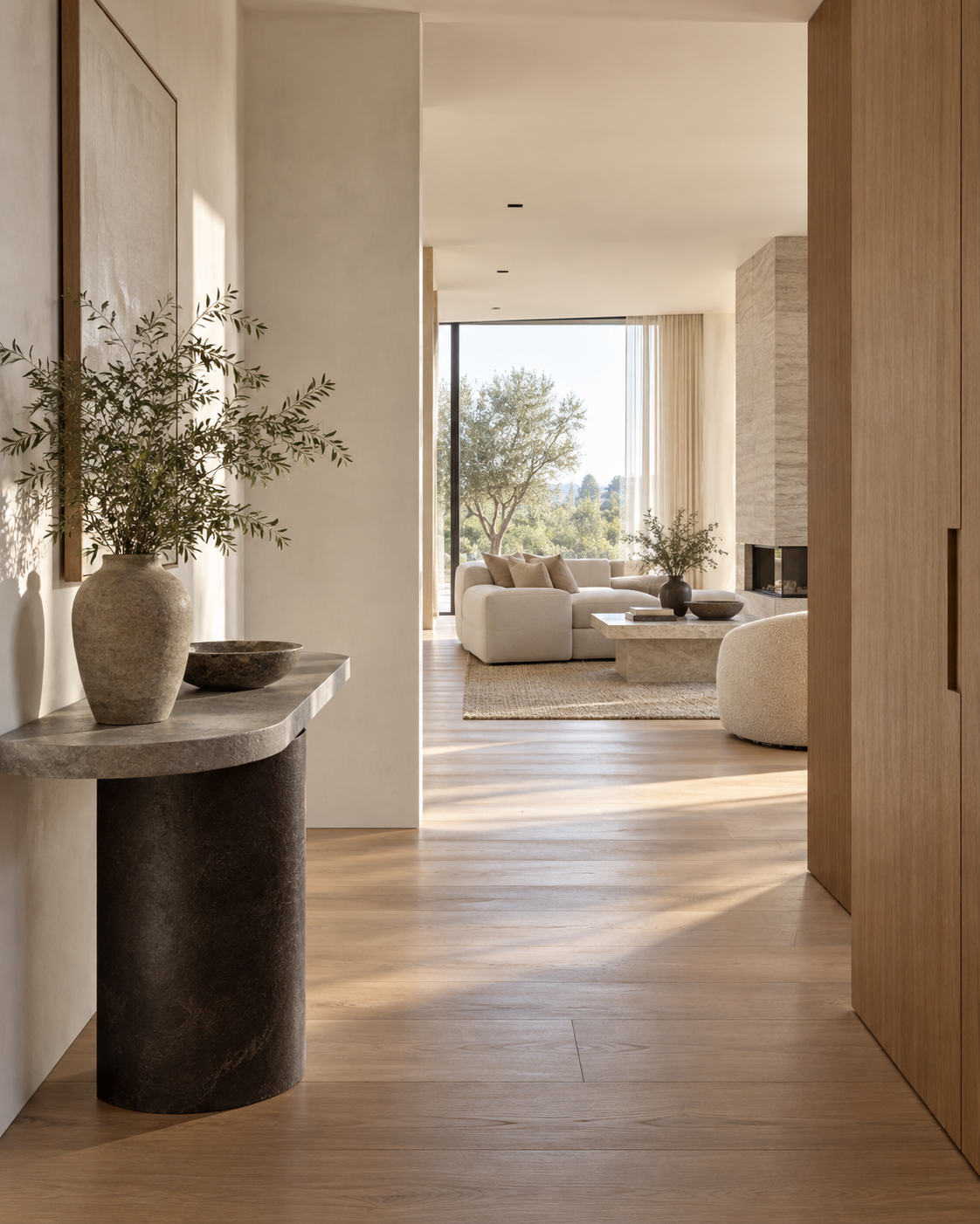 Casa aperta — residenziale — studio di interni